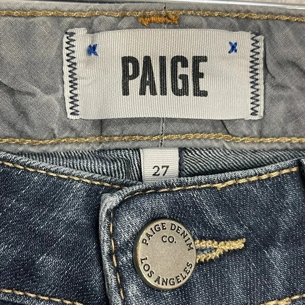 PAIGE Women’s Low Rise Skyline Straight Jeans Size 27
